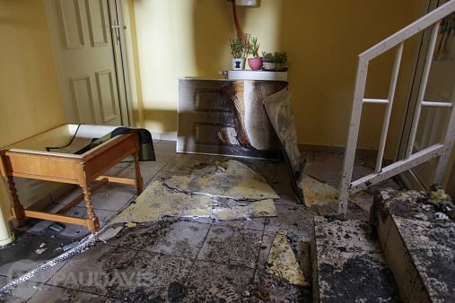 How smoke permeates a home