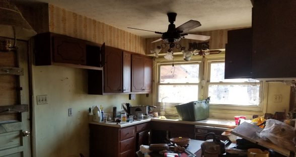 Kitchen before remodel